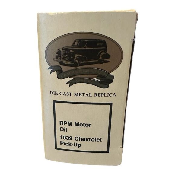 Vintage Lledo Diecast Chevron RPM Motor Oil 1939 Chevrolet Pickup Truck - Picture 5 of 10